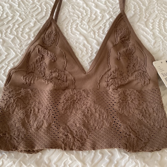 Free People Intimate cami, Sand, XS/S NWT - Picture 2 of 2